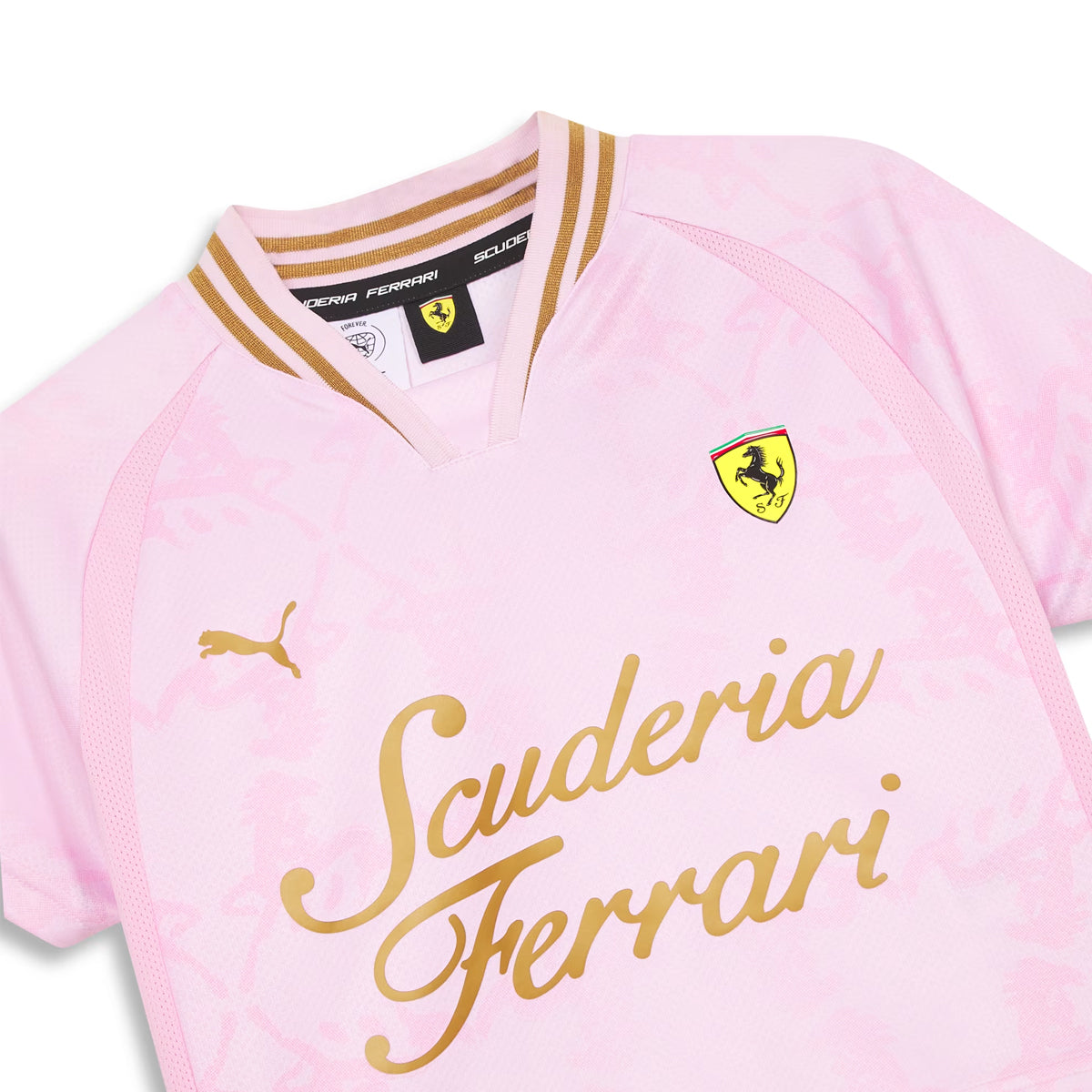 + Scuderia Ferrari Wmns Year of the Horse Jersey 'Pearl Pink'