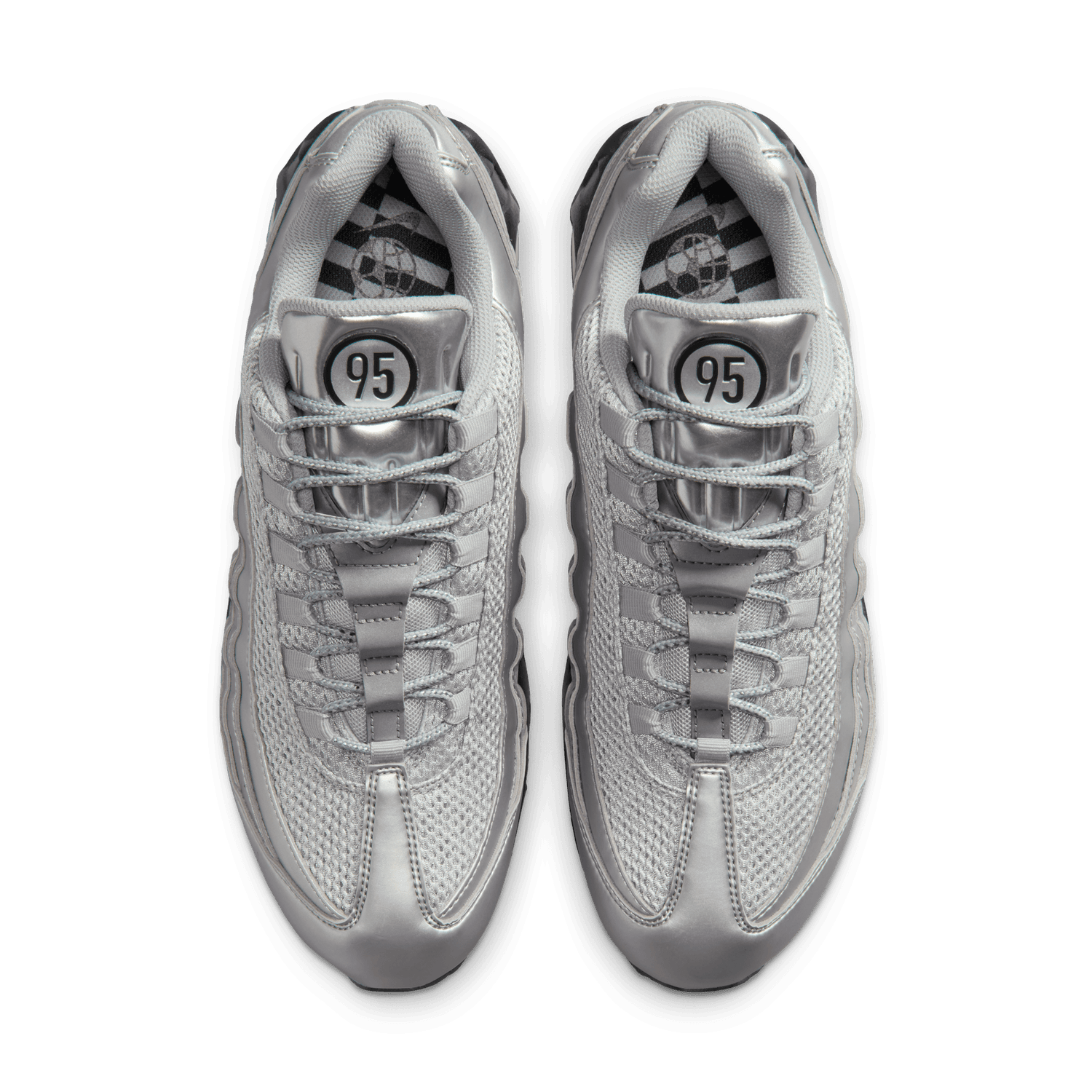 Air Max 95 Big Bubble SE 'Total 90 Metallic Silver'