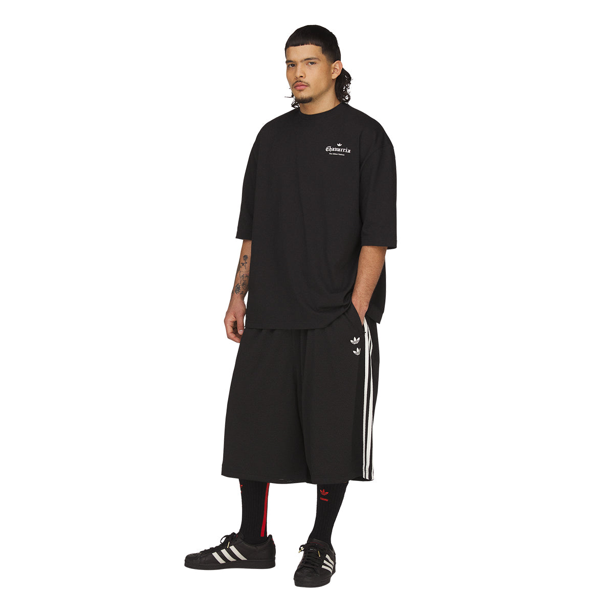 + Willy Chavarria Logo Tee 'Black'