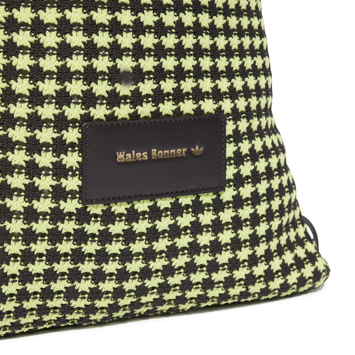 + Wales Bonner Crochet Gym Bag 'Semi Frozen Yellow Brown'