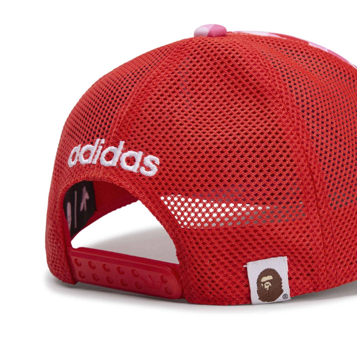 + BAPE Trucker Cap 'Clear Pink'