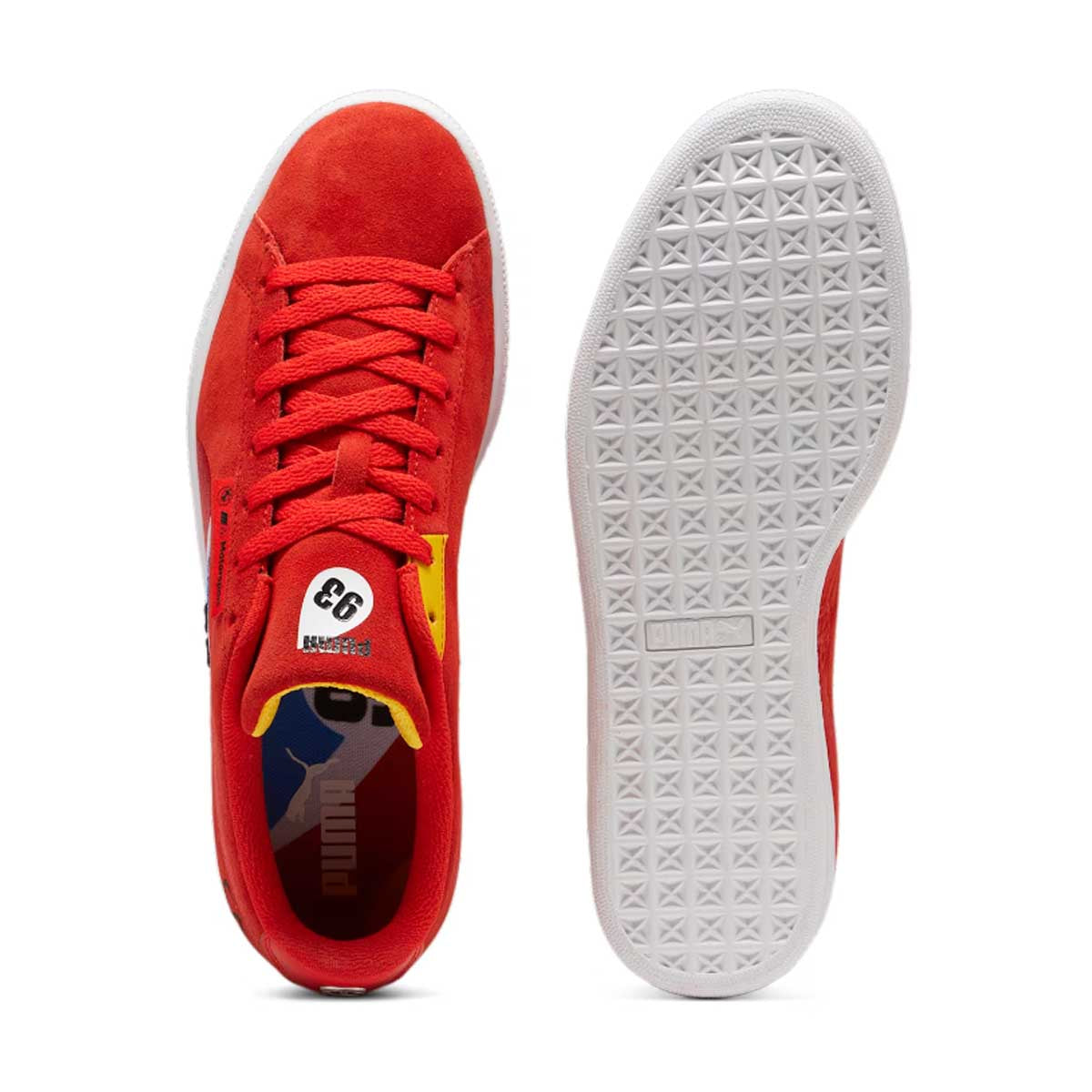 + BMW M Motorsport Suede Calder 'Pop Red'