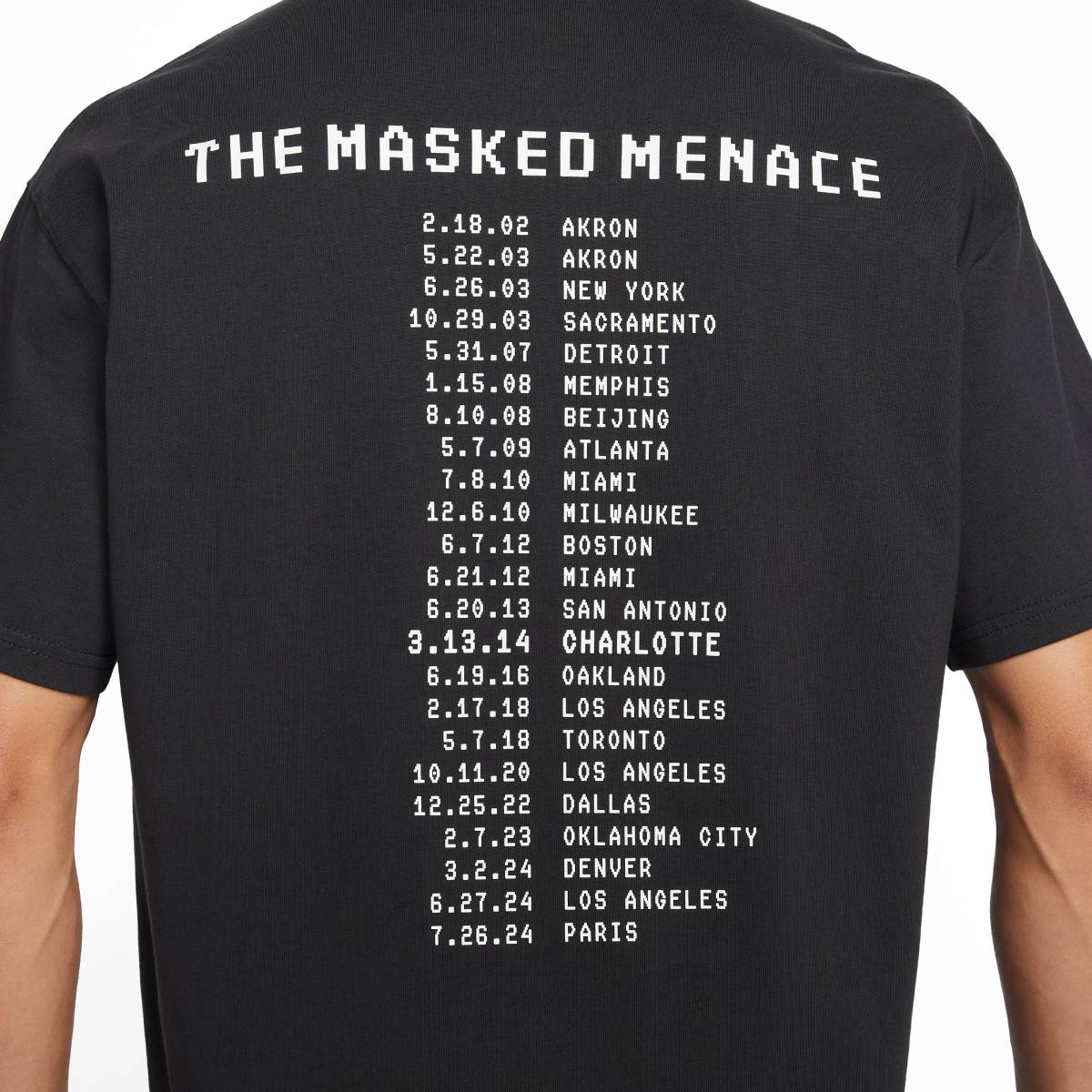 Lebron Masked Menace Tee 'Black'