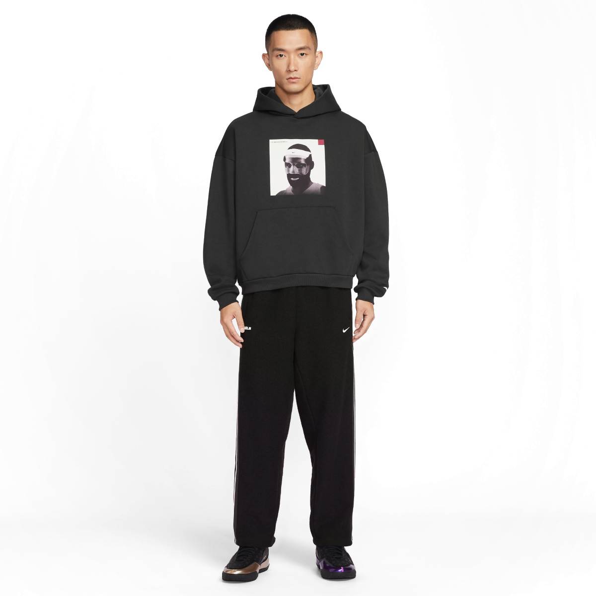 Lebron Masked Menace Hoodie 'Black'