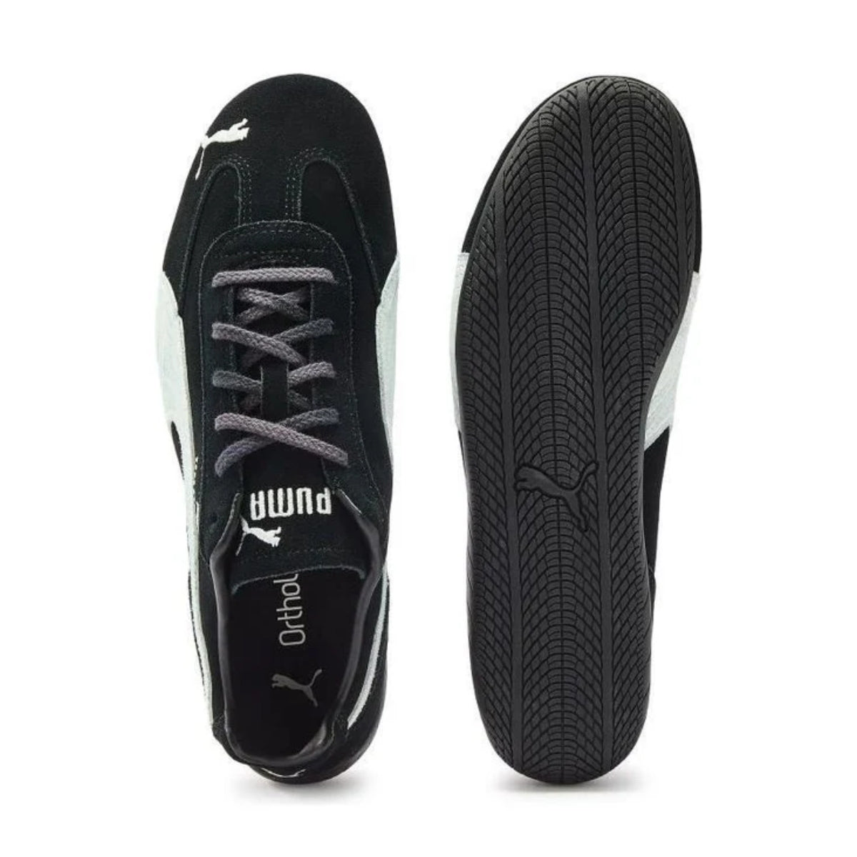 Speedcat Decon Suede 'PUMA Black Warm White'
