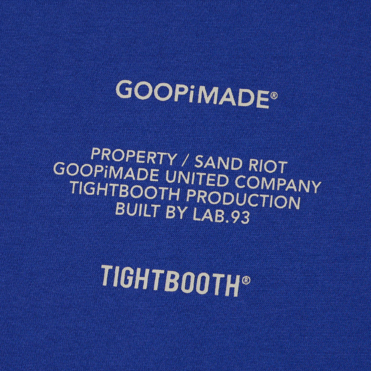 + TIGHTBOOTH SandGlass Tee 'Royal Blue'