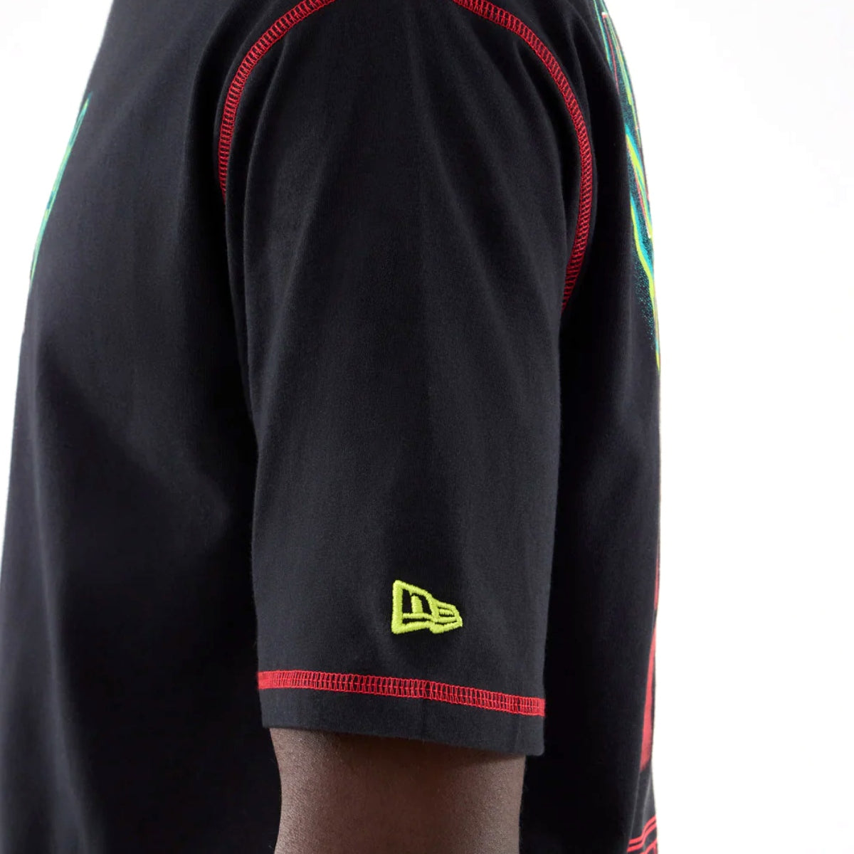 + Stranger Things Eleven SS Oversized Cotton Tee 'Black'