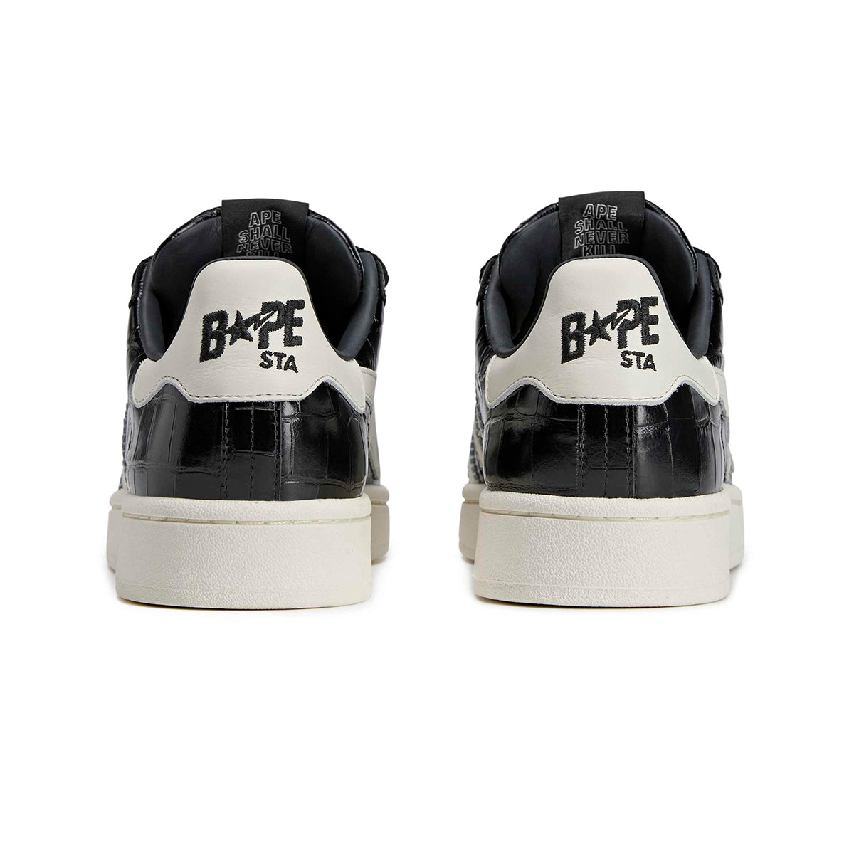 + BAPE Campus 00S 'Core Black Off White'