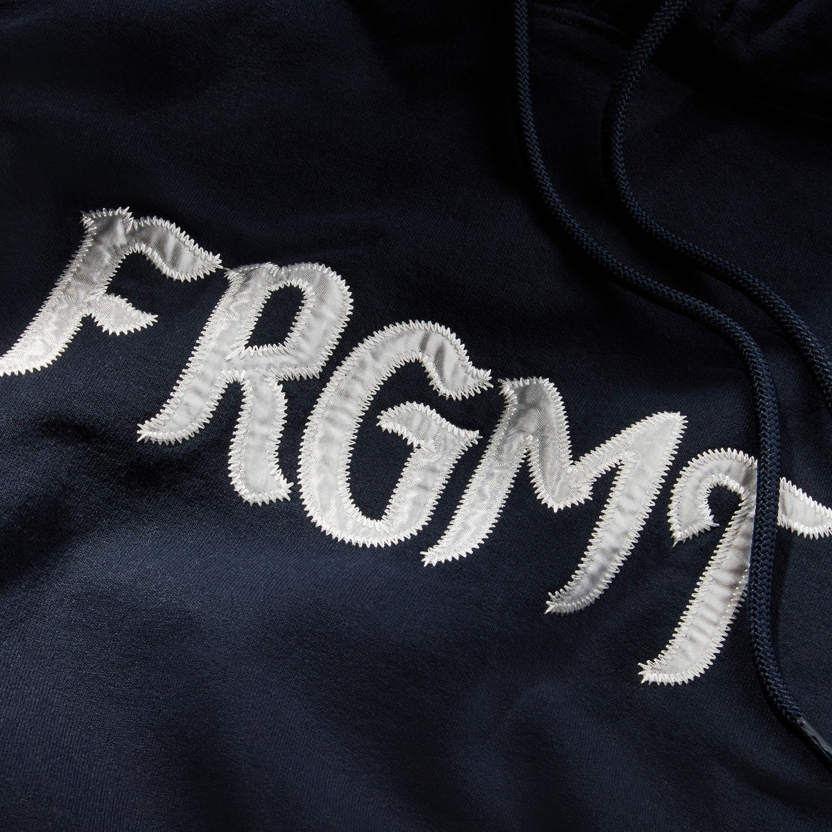 + Fragment Logo Hoodie 'Navy Blue'
