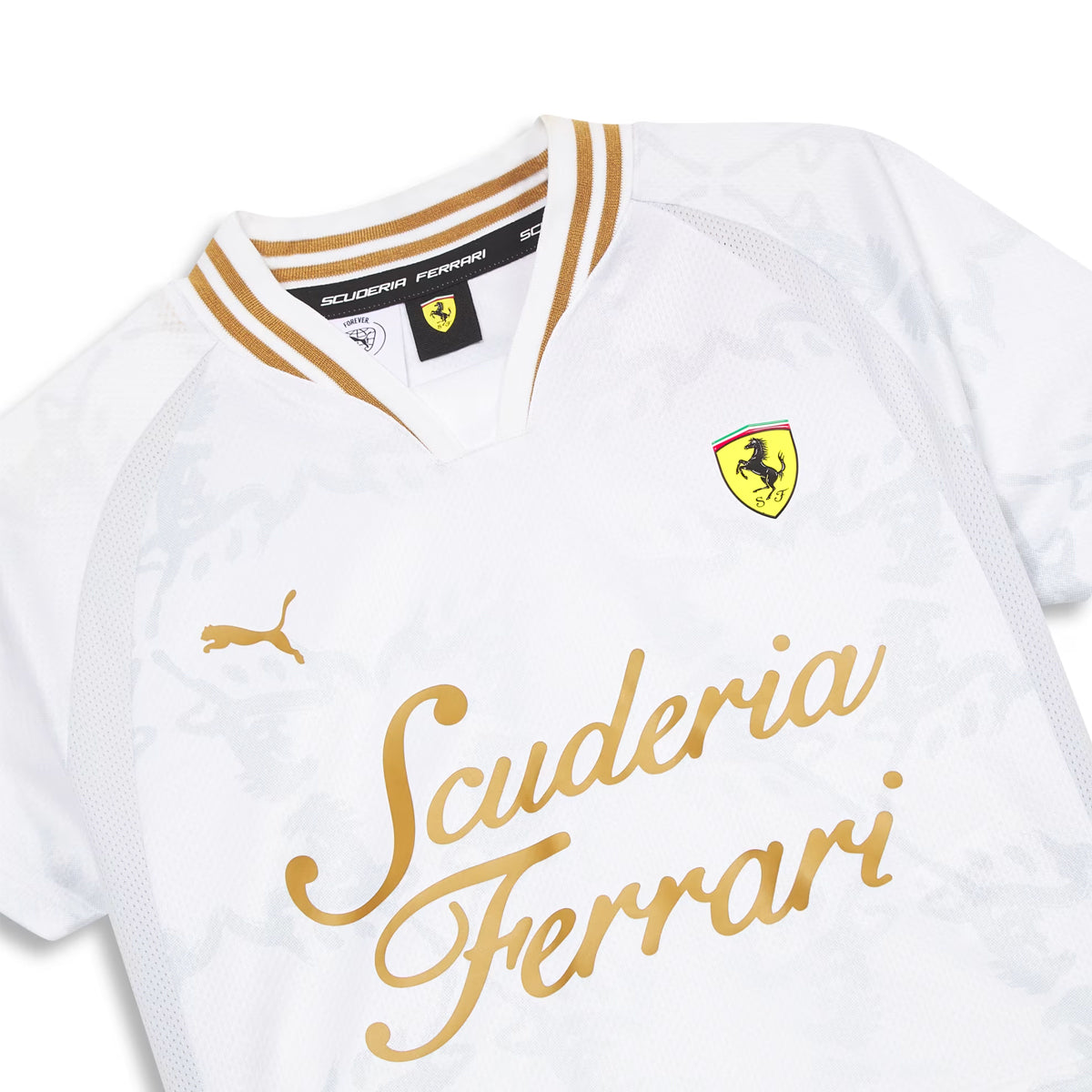 + Scuderia Ferrari Wmns Year of the Horse Jersey 'PUMA White'