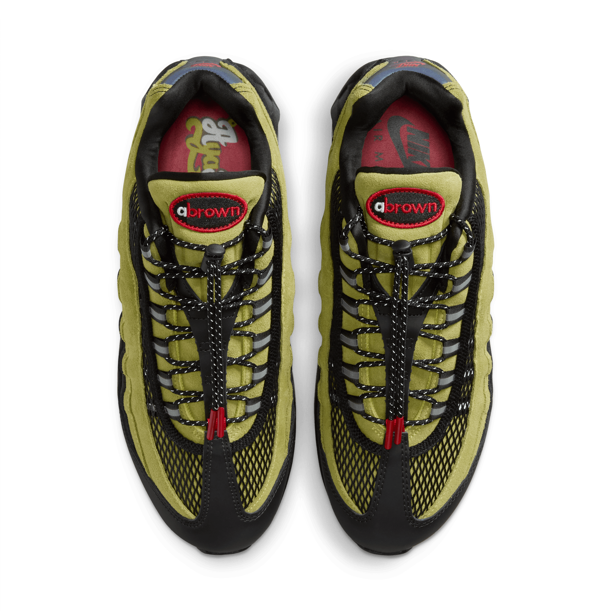 + Aya Brown Air Max 95 Big Bubble 'Atomic Green'