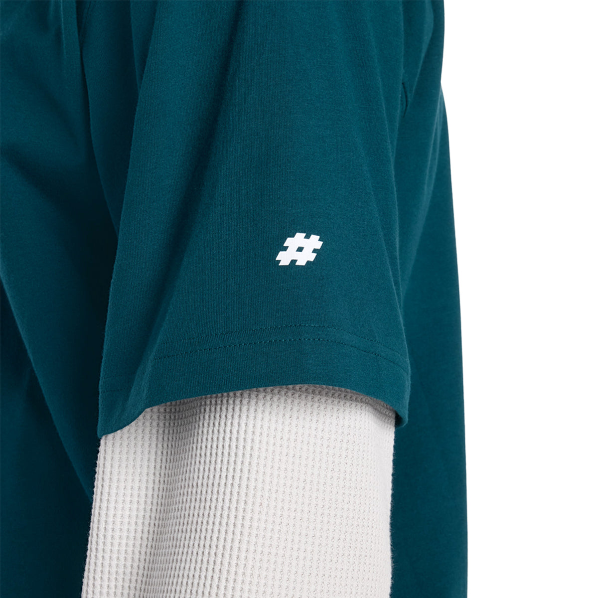 Numeric Linear Logo Tee 'Green'