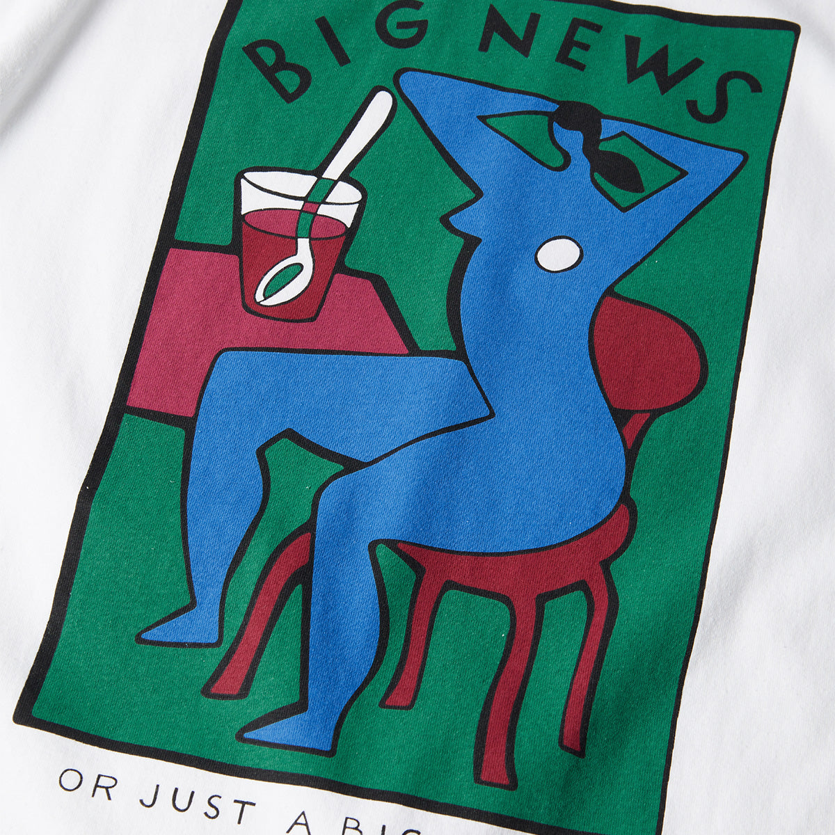 Big News Tee 'White'
