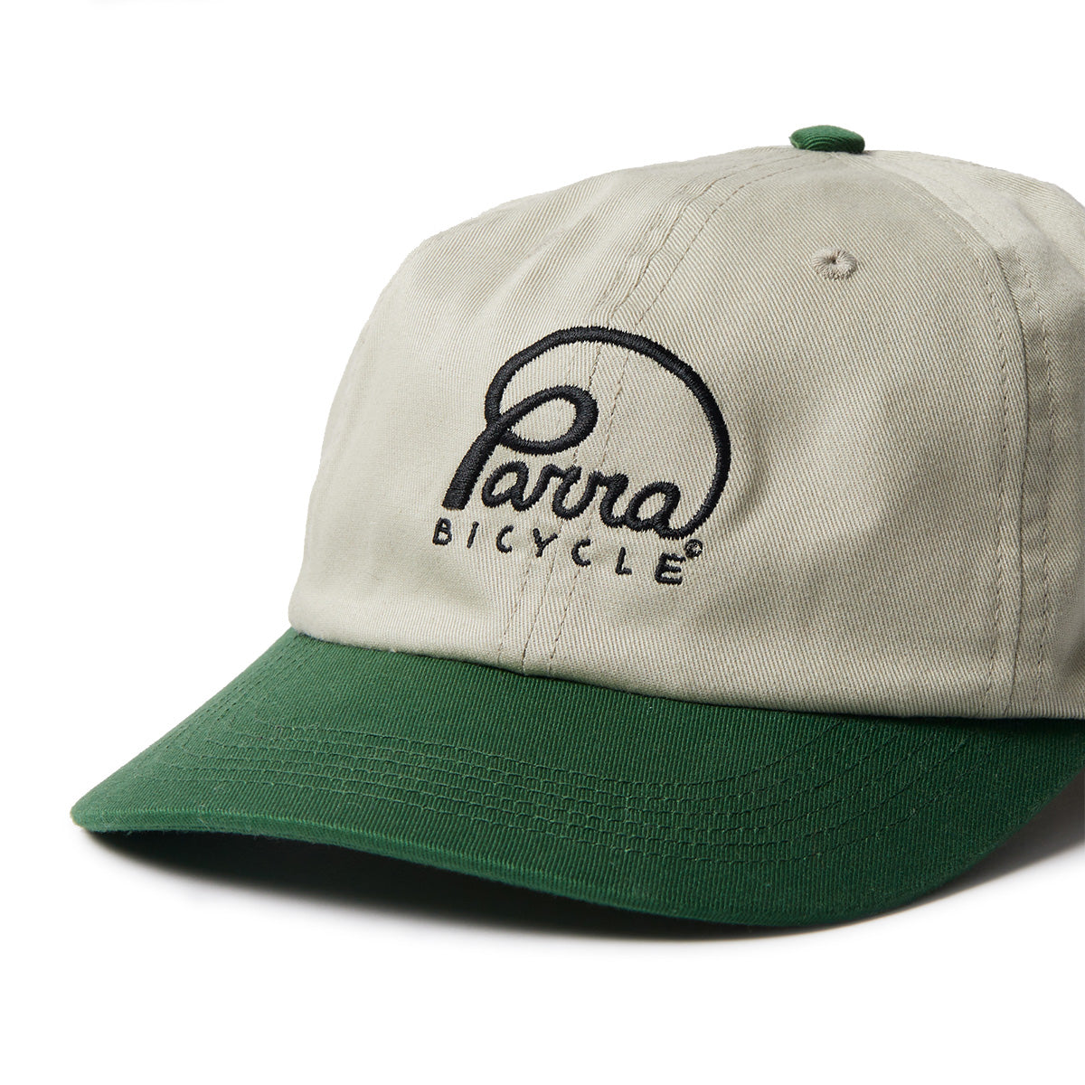 Bicycle Logo 6 Panel Cap 'Green'