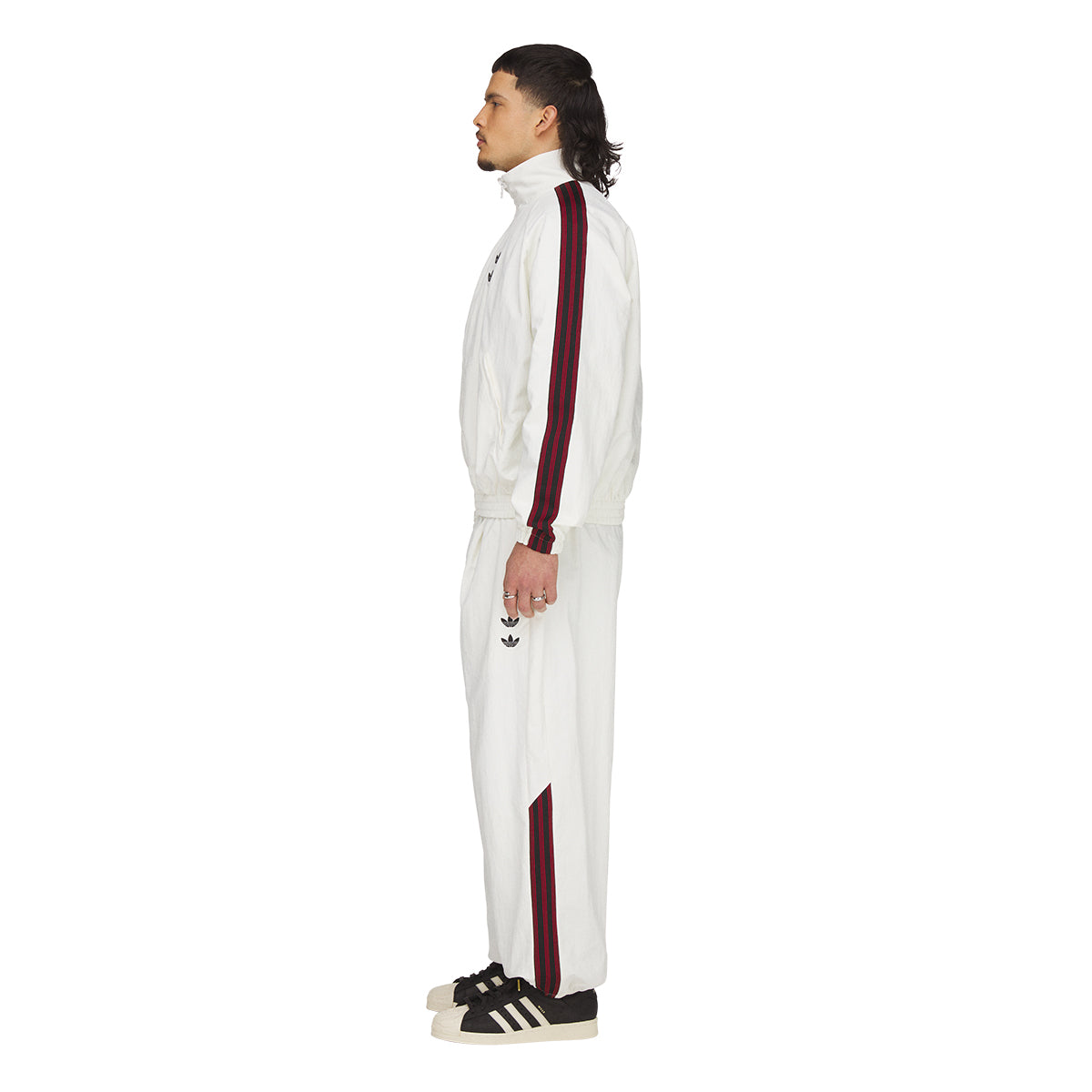 + Willy Chavarria Woven Track Pant 'Off White'