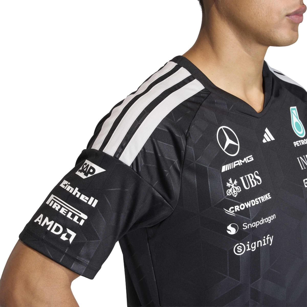 + Mercedes AMG Petronas F1 Team Driver Jersey 'Black'
