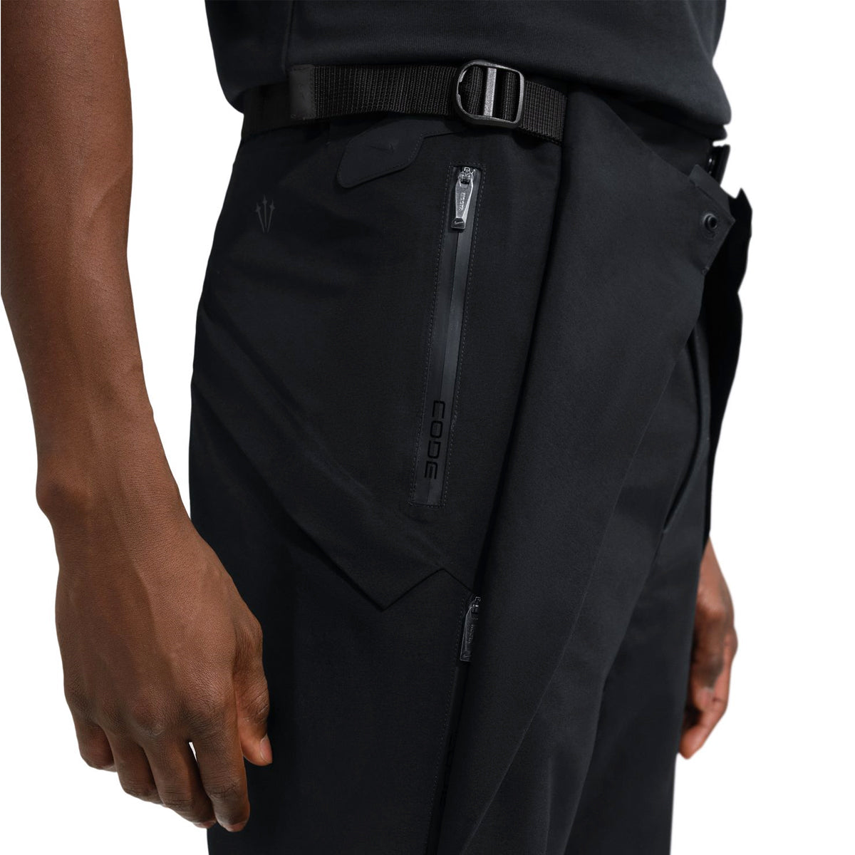 + NOCTA Code Prestigious Fold Pants 'Black'