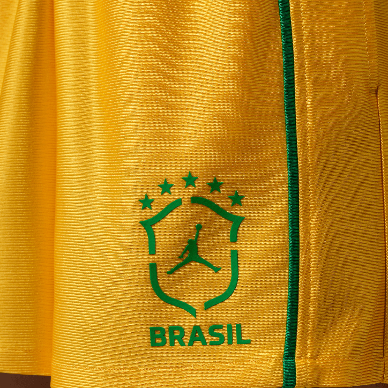 + Brasil Futebol Wmns Knit Shorts 'Varsity Maize'