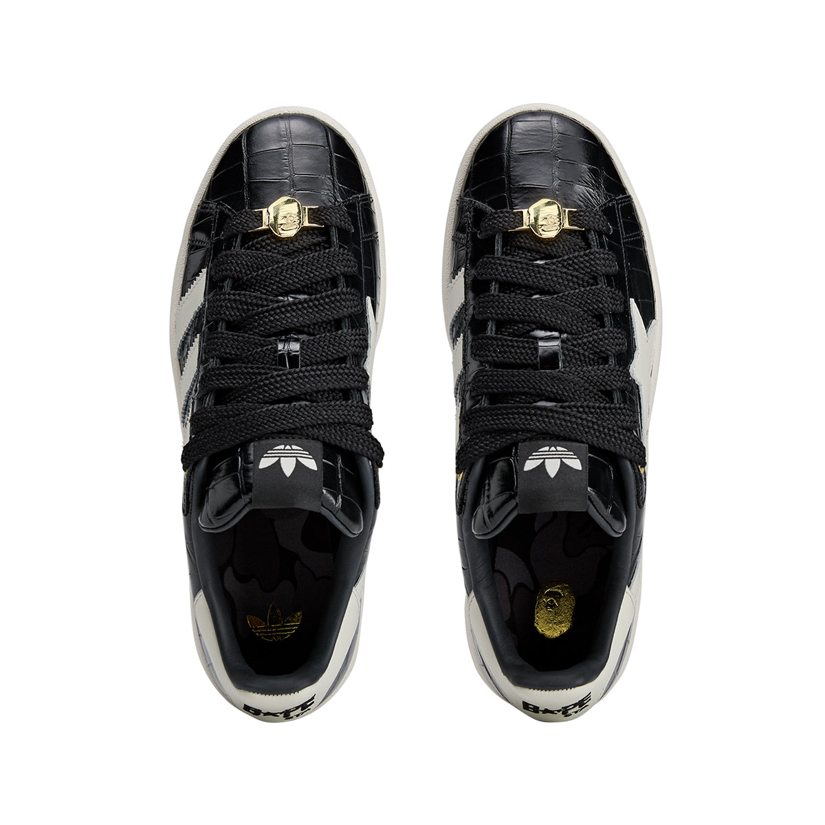 + BAPE Campus 00S 'Core Black Off White'