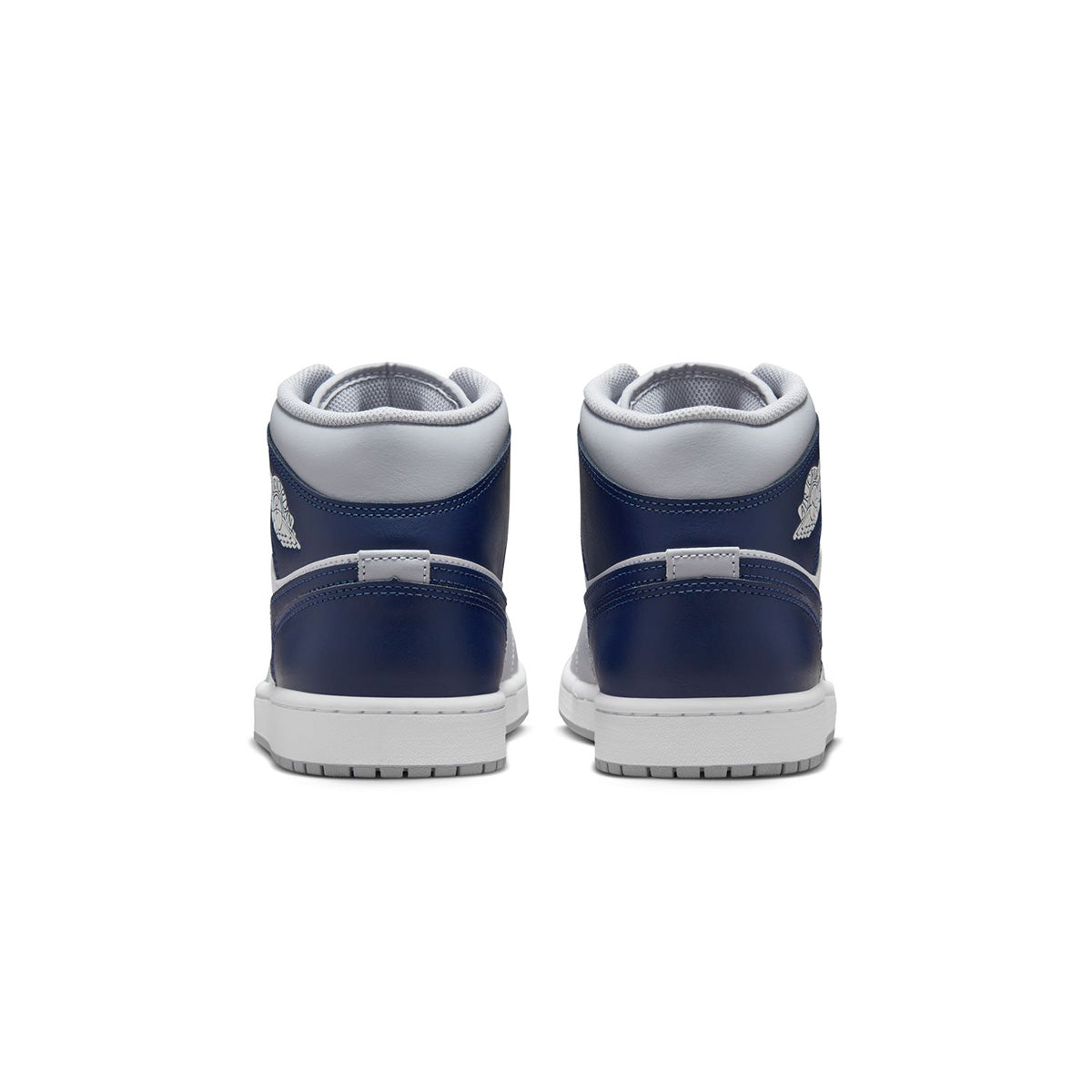 Air Jordan 1 Mid 'Wolf Grey Midnight Navy'