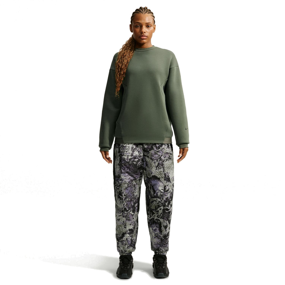 + NOCTA Trapeziud-Cut Crew-Neck Pullover 'Twilight Marsh'
