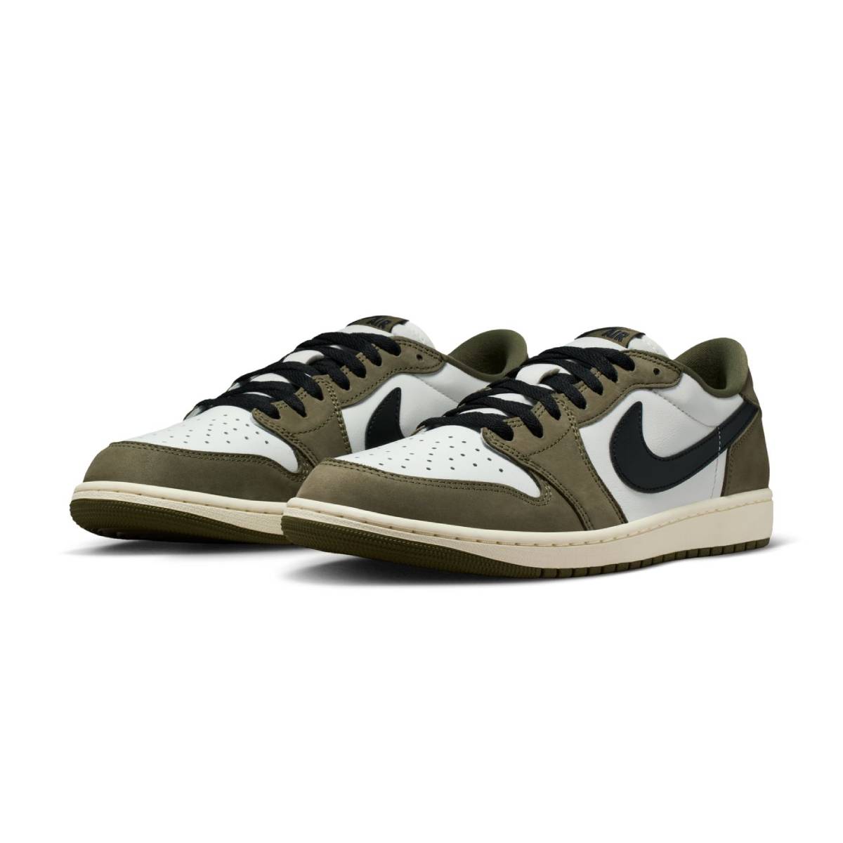 Air Jordan 1 Retro Low OG ‘Medium Olive Summit White’
