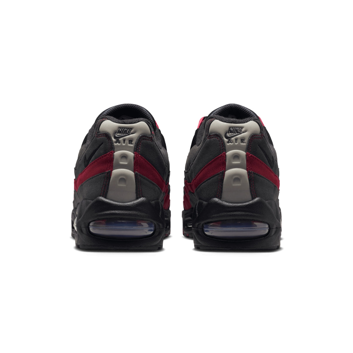 Air Max 95 Big Bubble 'Black Team Crimson Wolf Grey'