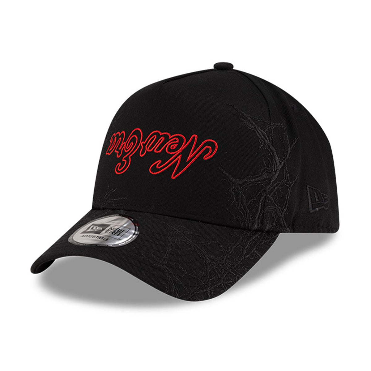 + Stranger Things Upside Down 9FORTY E-Frame 'Black Scarlet'