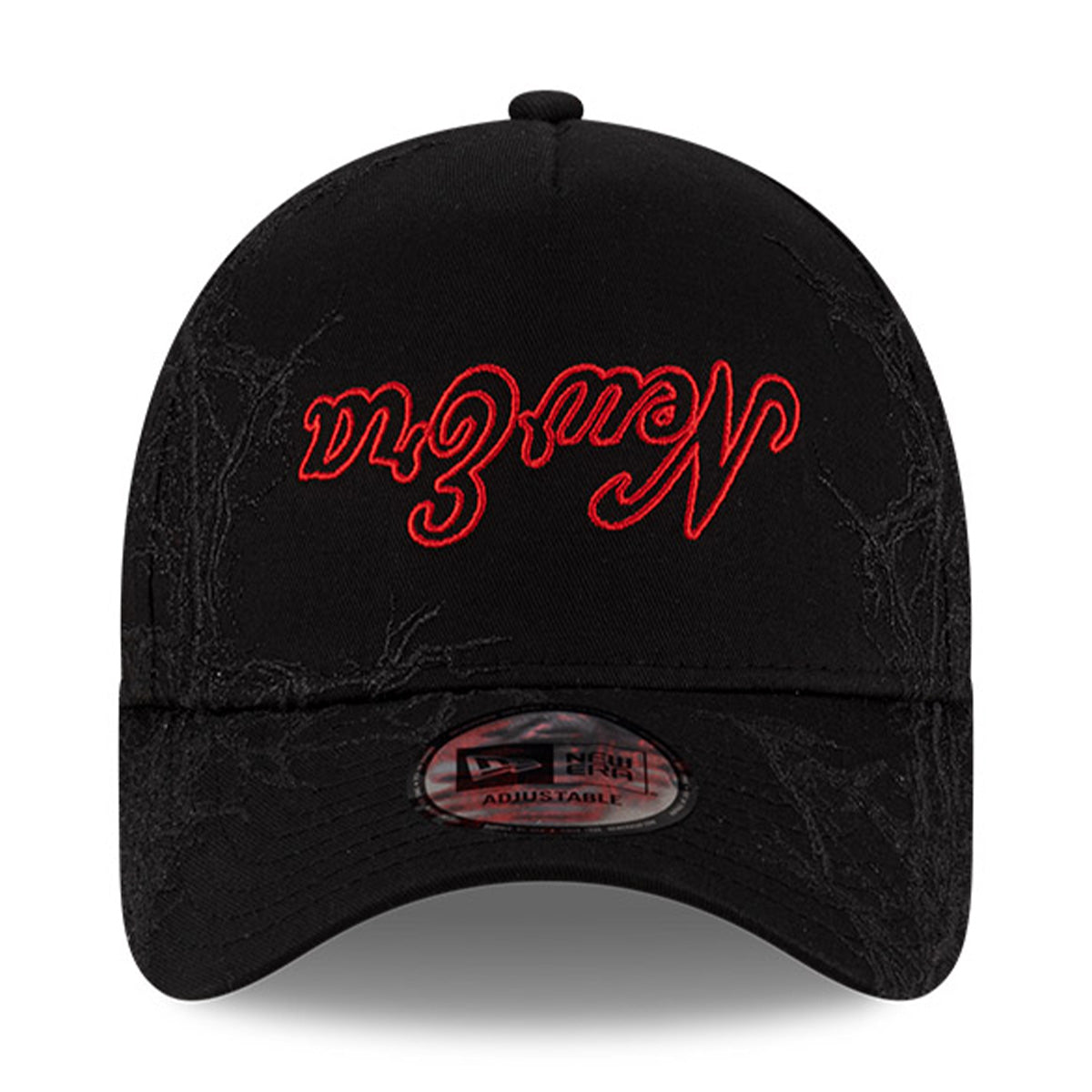 + Stranger Things Upside Down 9FORTY E-Frame 'Black Scarlet'