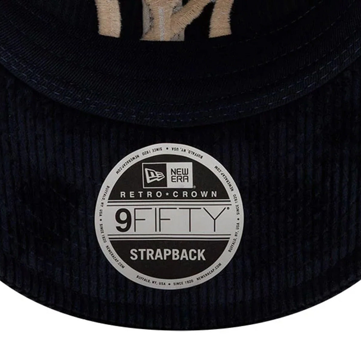 + Ralph Lauren + MLB Cooperstown New York Yankees Retro Crown 9FIFTY Strapback 'Navy'