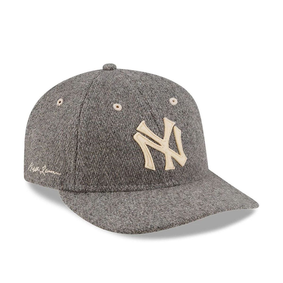 + Ralph Lauren + MLB Cooperstown New York Yankees Retro Crown 9FIFTY Strapback 'Heather Grey'