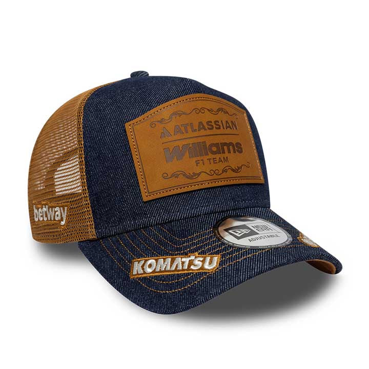 + Atlassian Williams F1 Team Austin Trucker Cap 'Denim'