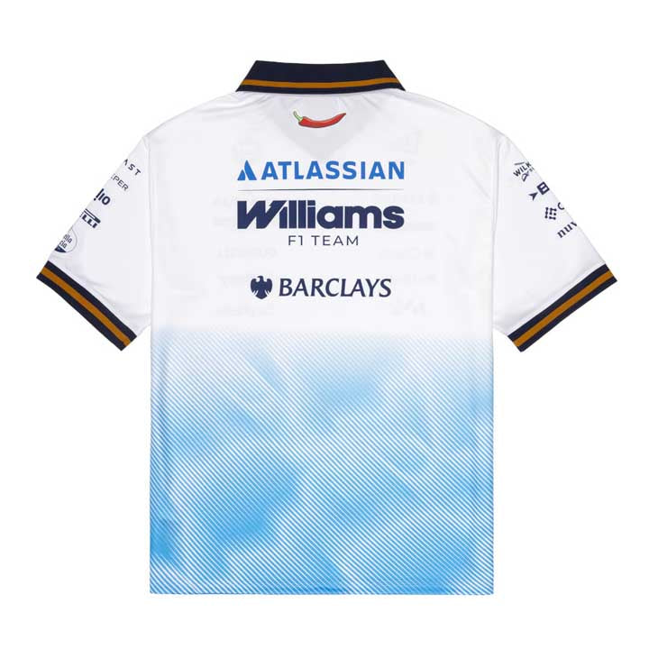 + Atlassian Williams F1 Team Madrid Football Jersey 'White'