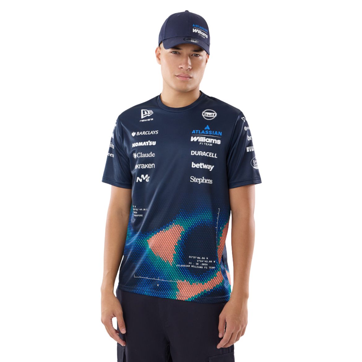 + Atlassian William Singapore Race Tech Tee 'Navy'