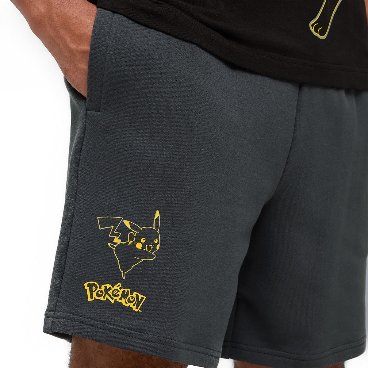 + Pokémon Pikachu Relaxed 7" Shorts 'Strong Grey'