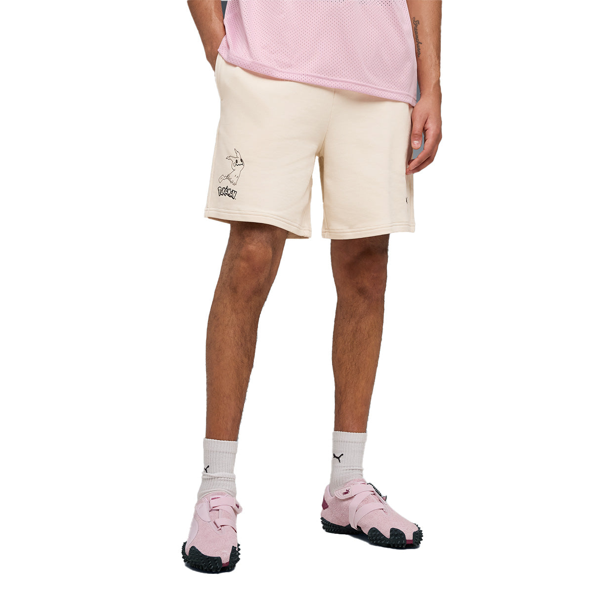 + Pokémon Mimikyu Relaxed 7" Shorts 'Alpine Snow'