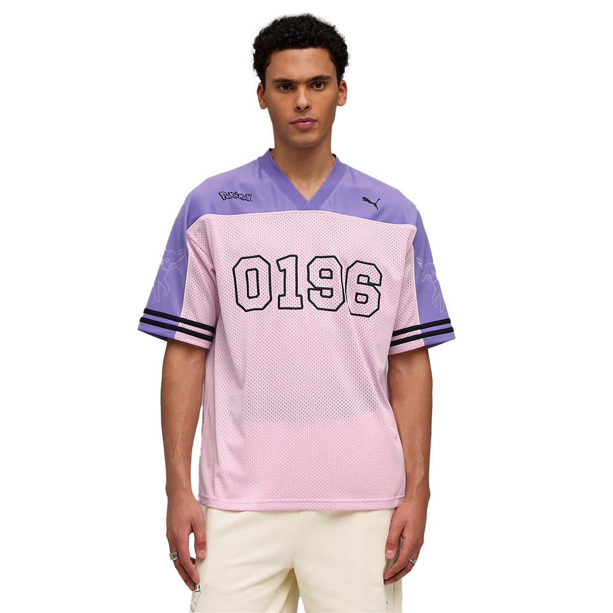 + Pokémon Espeon Oversized Jersey 'Pearl Pink'