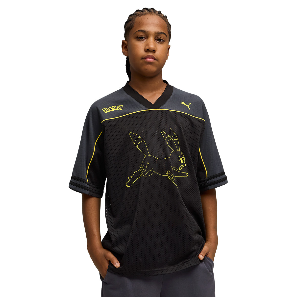 + Pokémon Kids Oversized Jersey 'PUMA Black'