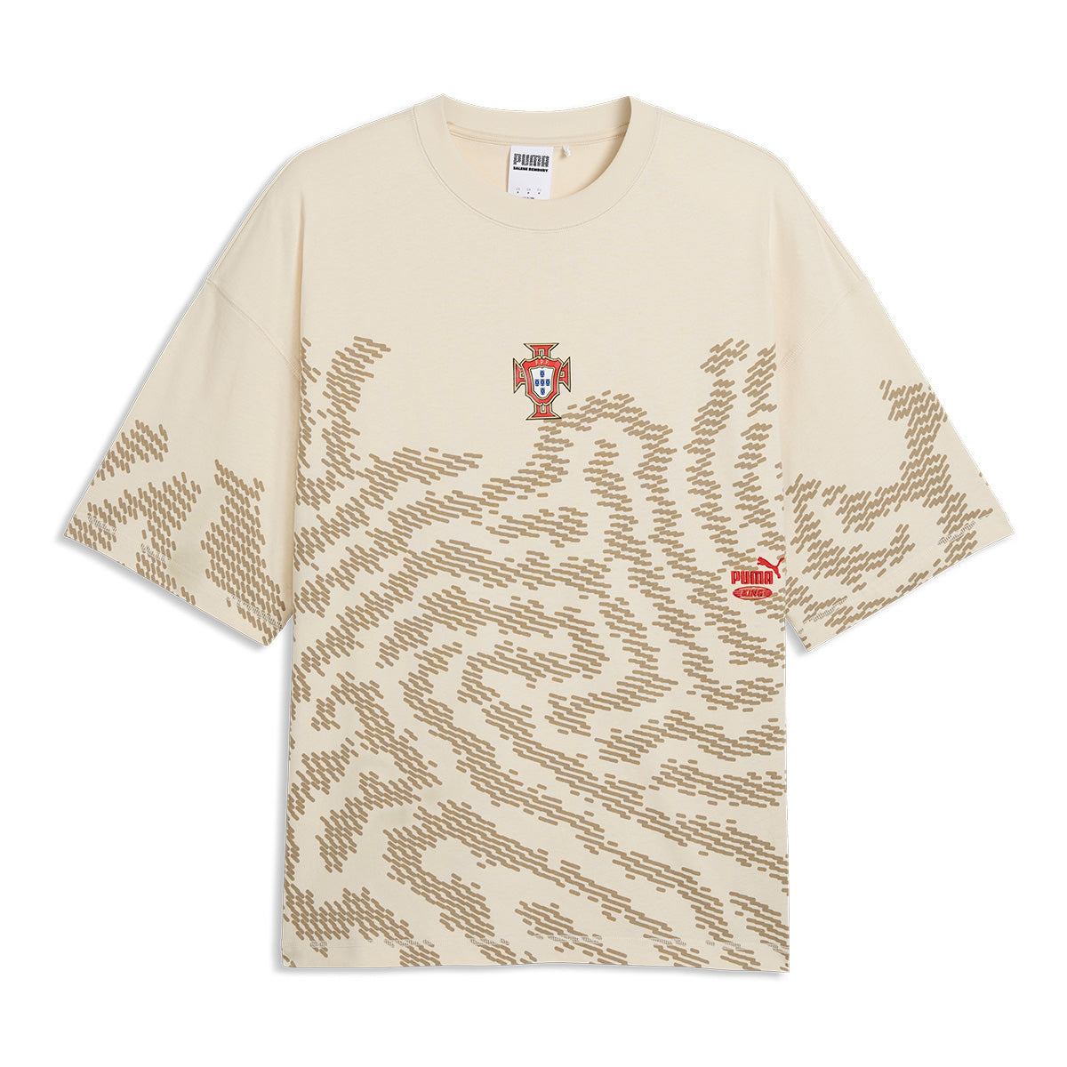 + Salehe Bembury + Federação Portuguesa de Futebol Oversized Tee 'Alpine Snow'