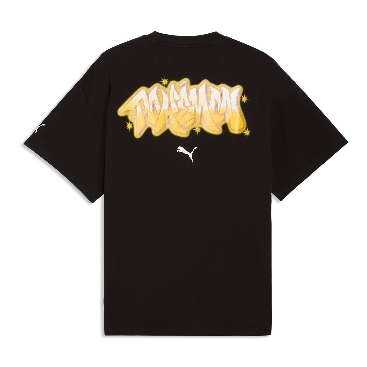 + Pokemon + Hoops Pikachu Oversized Tee 'PUMA Black'