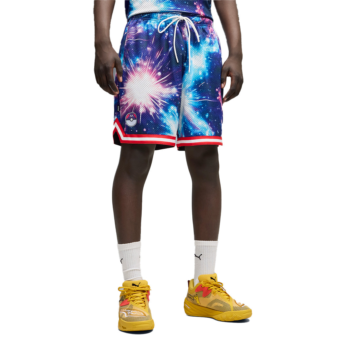 + Pokémon Hoops Mewtwo Shorts 'PUMA Black'