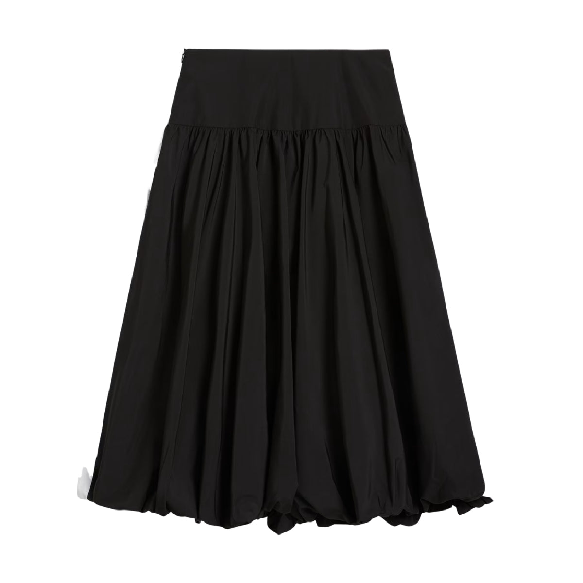 T7 Balloon Midi Skirt 'Black'