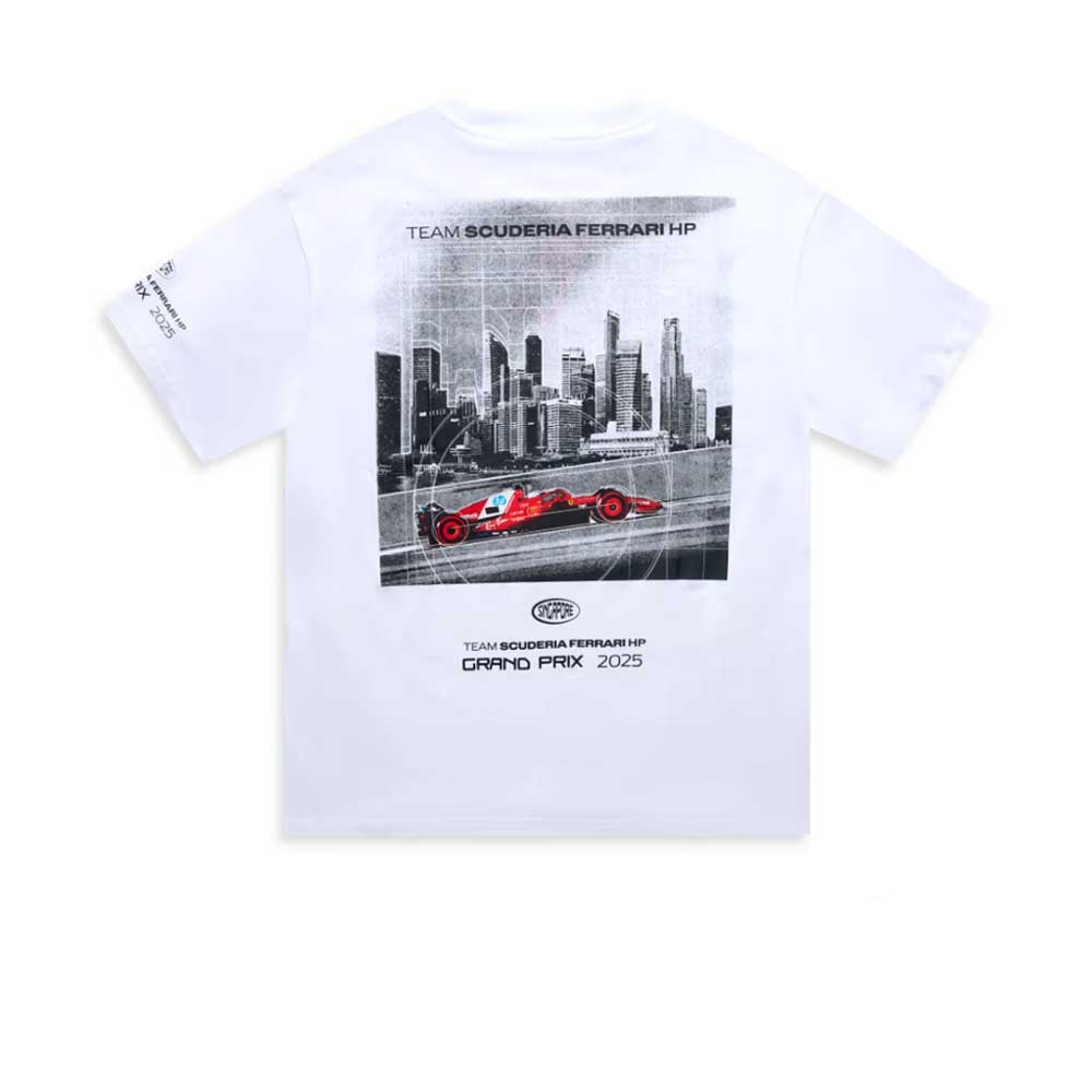 + Scuderia Ferrari Singapore Tee 'PUMA White'