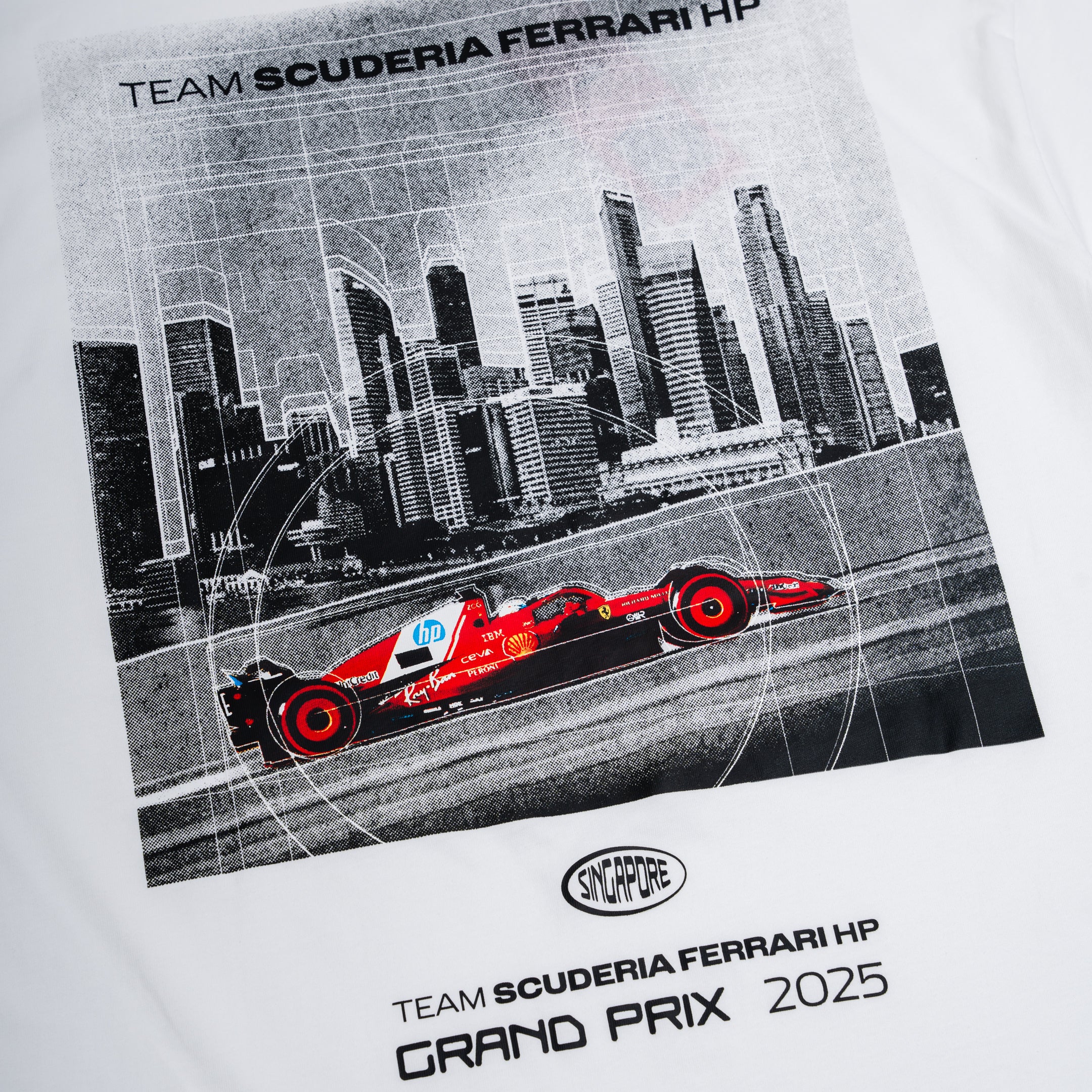 + Scuderia Ferrari Singapore Tee 'PUMA White'