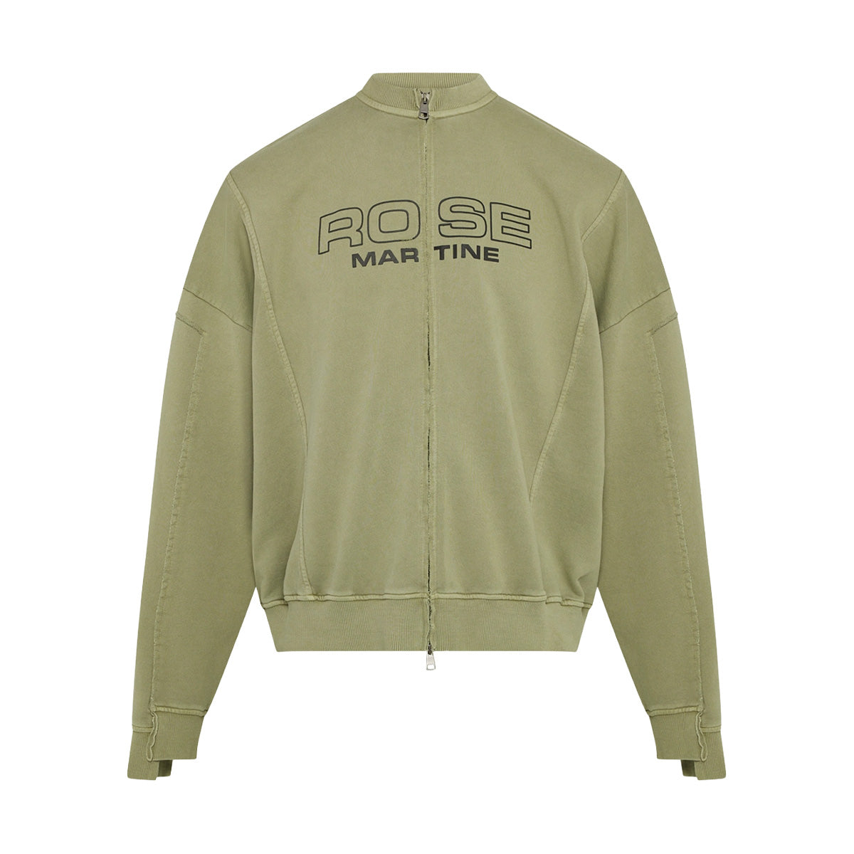 Zip-Up Sweatshirt 'Green'