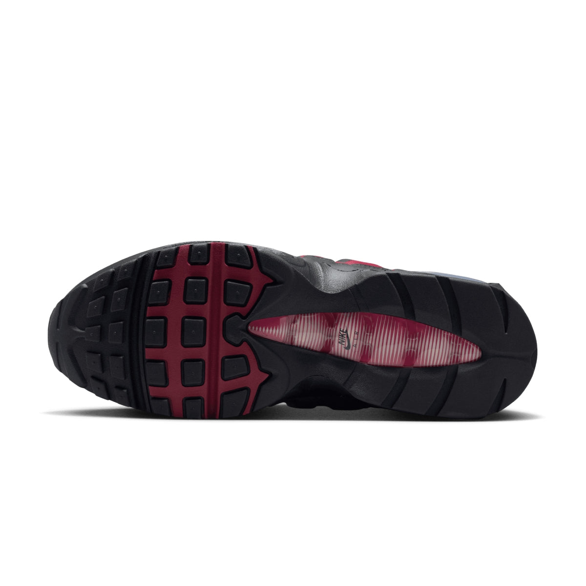 Air Max 95 Big Bubble 'Black Team Crimson Wolf Grey'