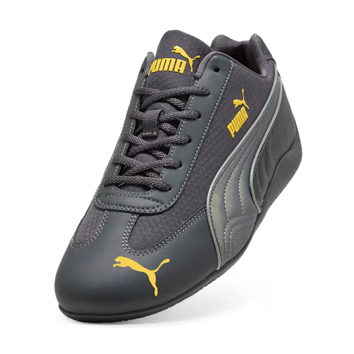 Speedcat Reflective 'Moody Gray Bright Mango Yellow'