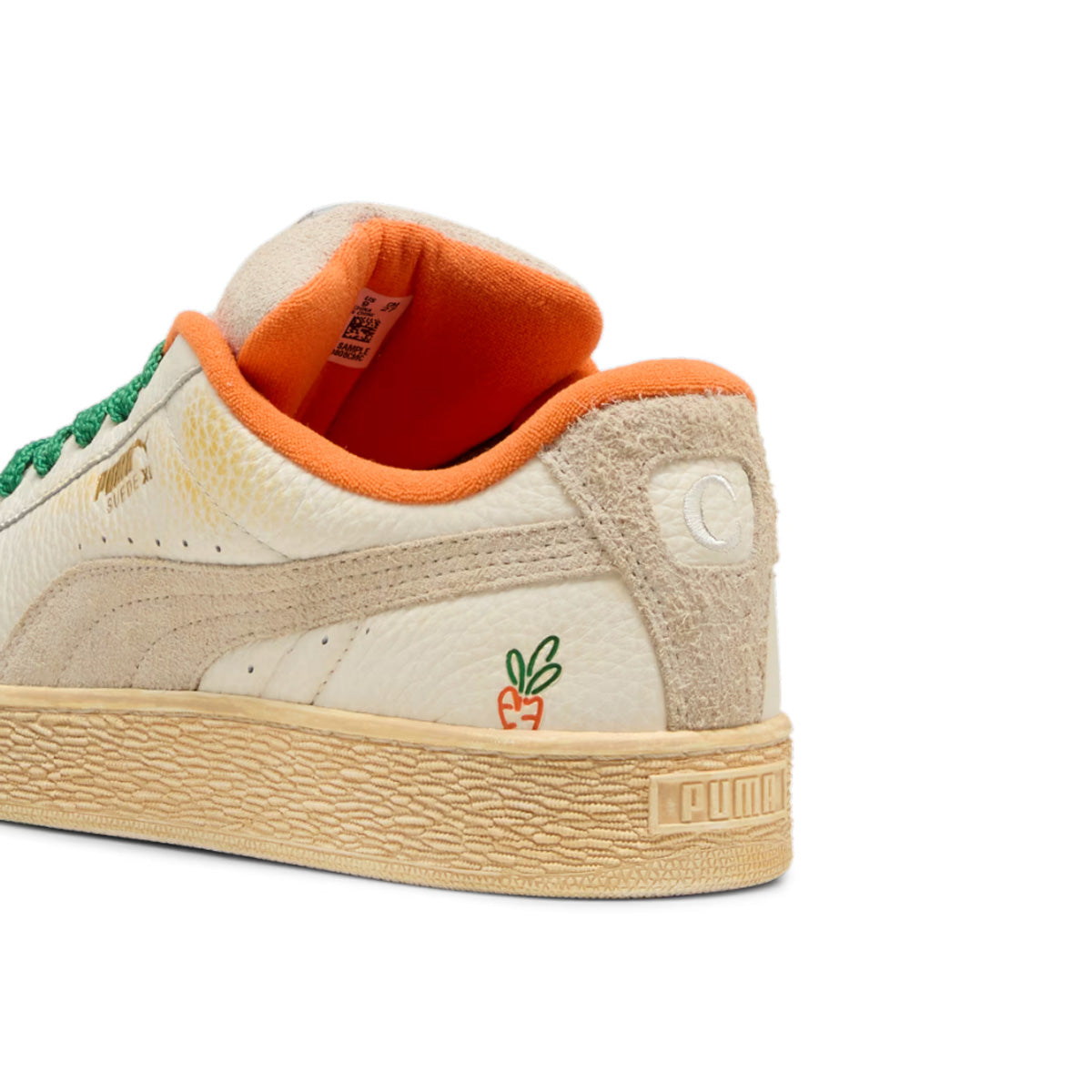 + Carrots Suede XL 'Warm White Rickie Orange'