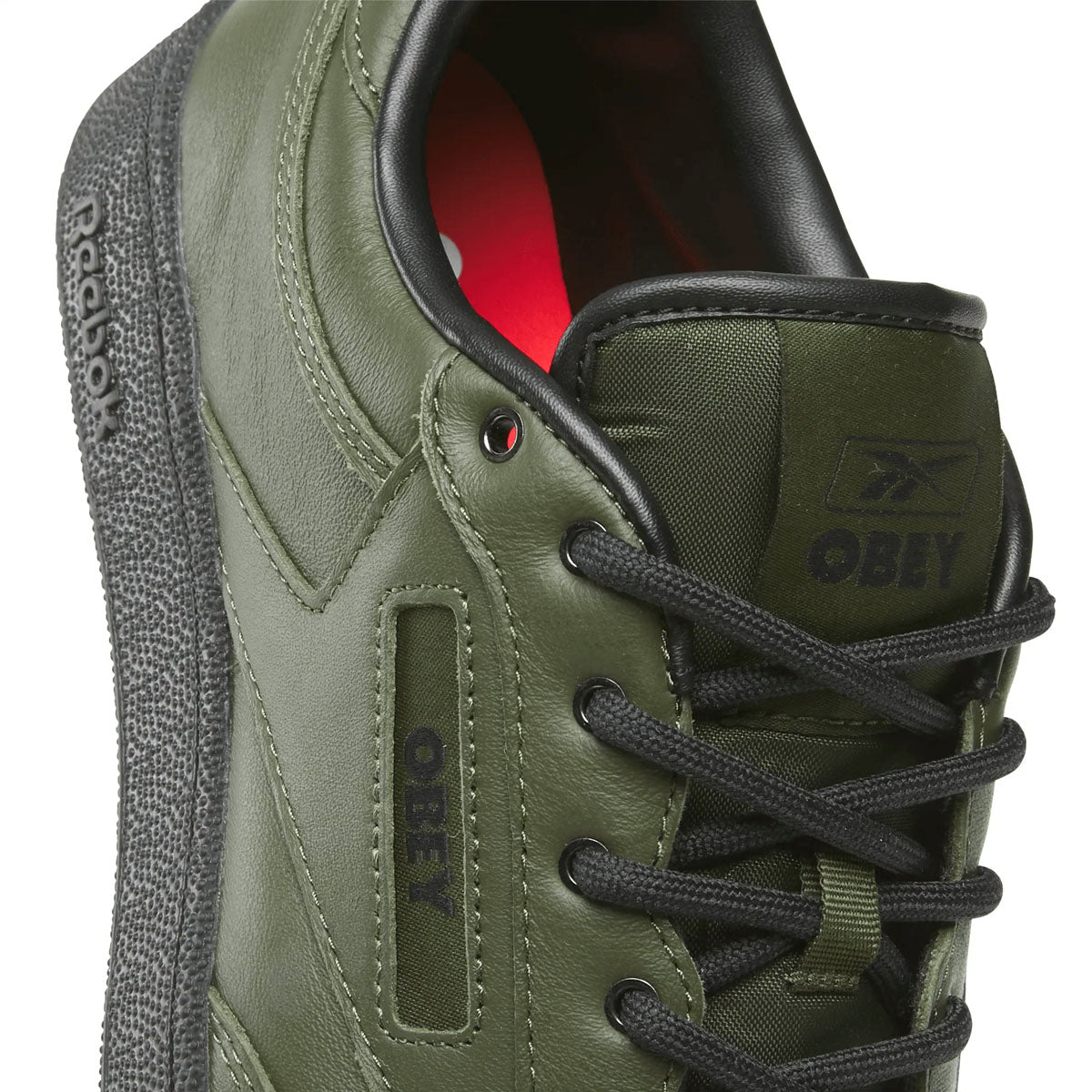 + OBEY Club C 85 'Green Black Red'