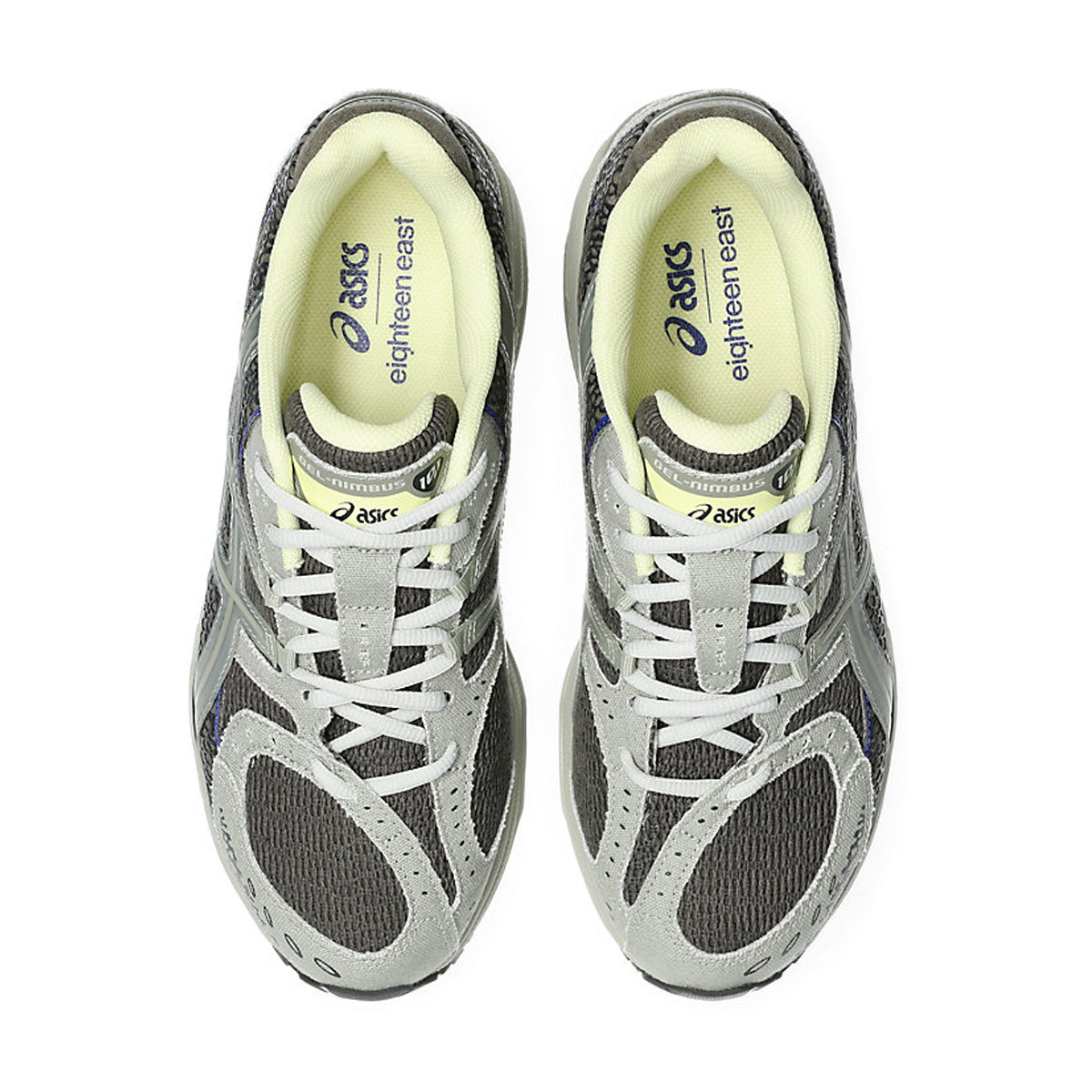 + 18 EAST Gel-Nimbus 10.1 'Canteen Abbey Stone'
